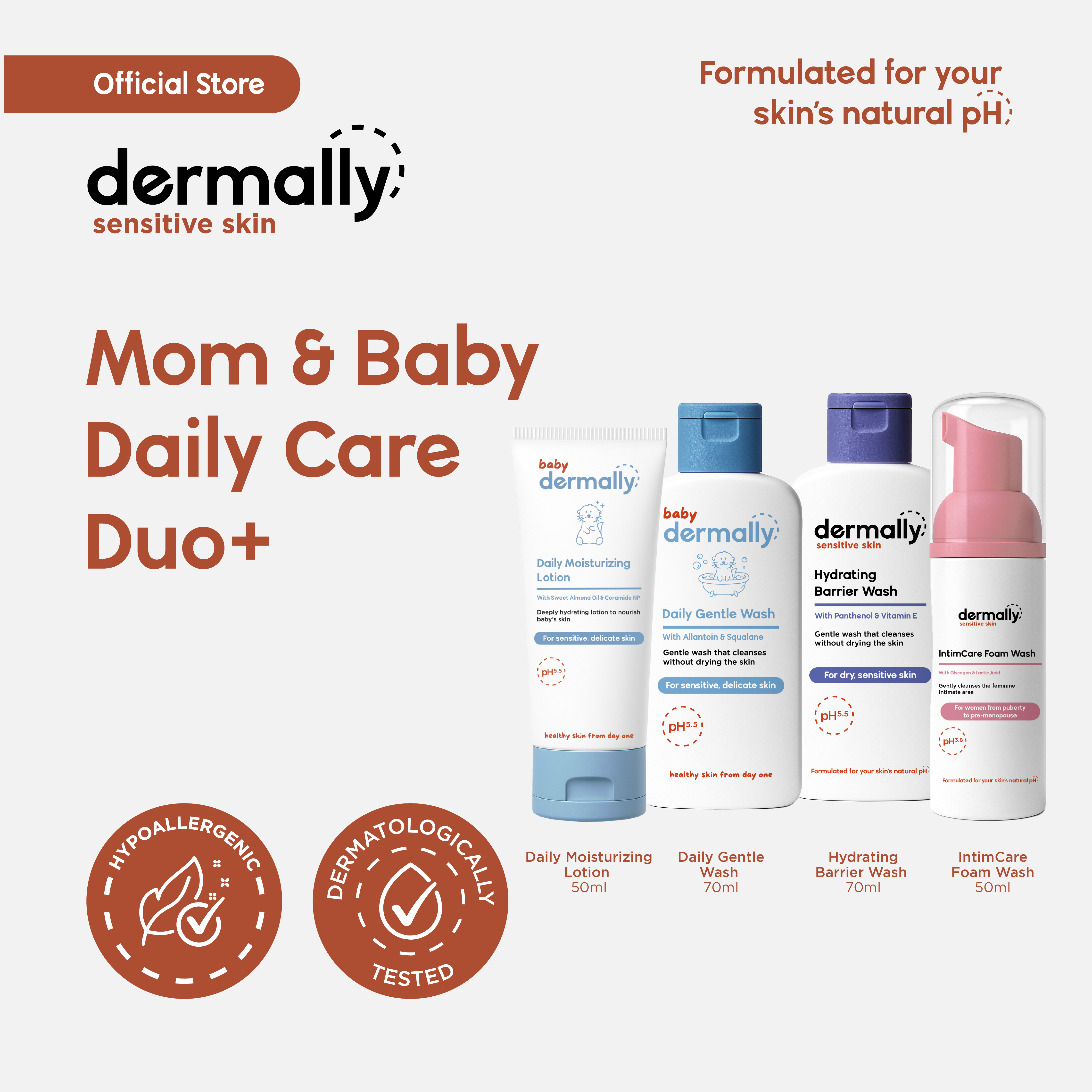 Mom & Baby Daily Care Duo+