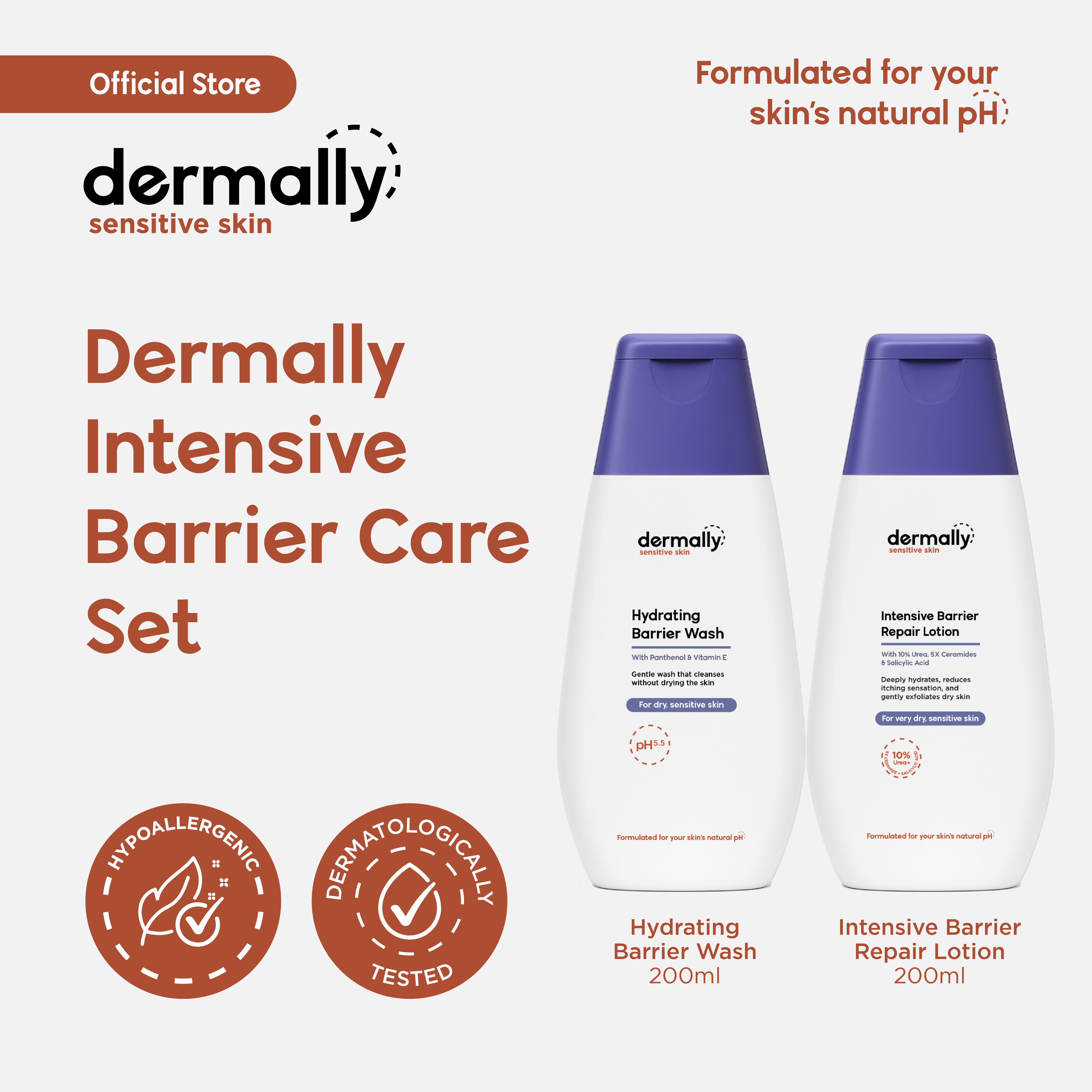 Dermally Intensive Barrier Care Set