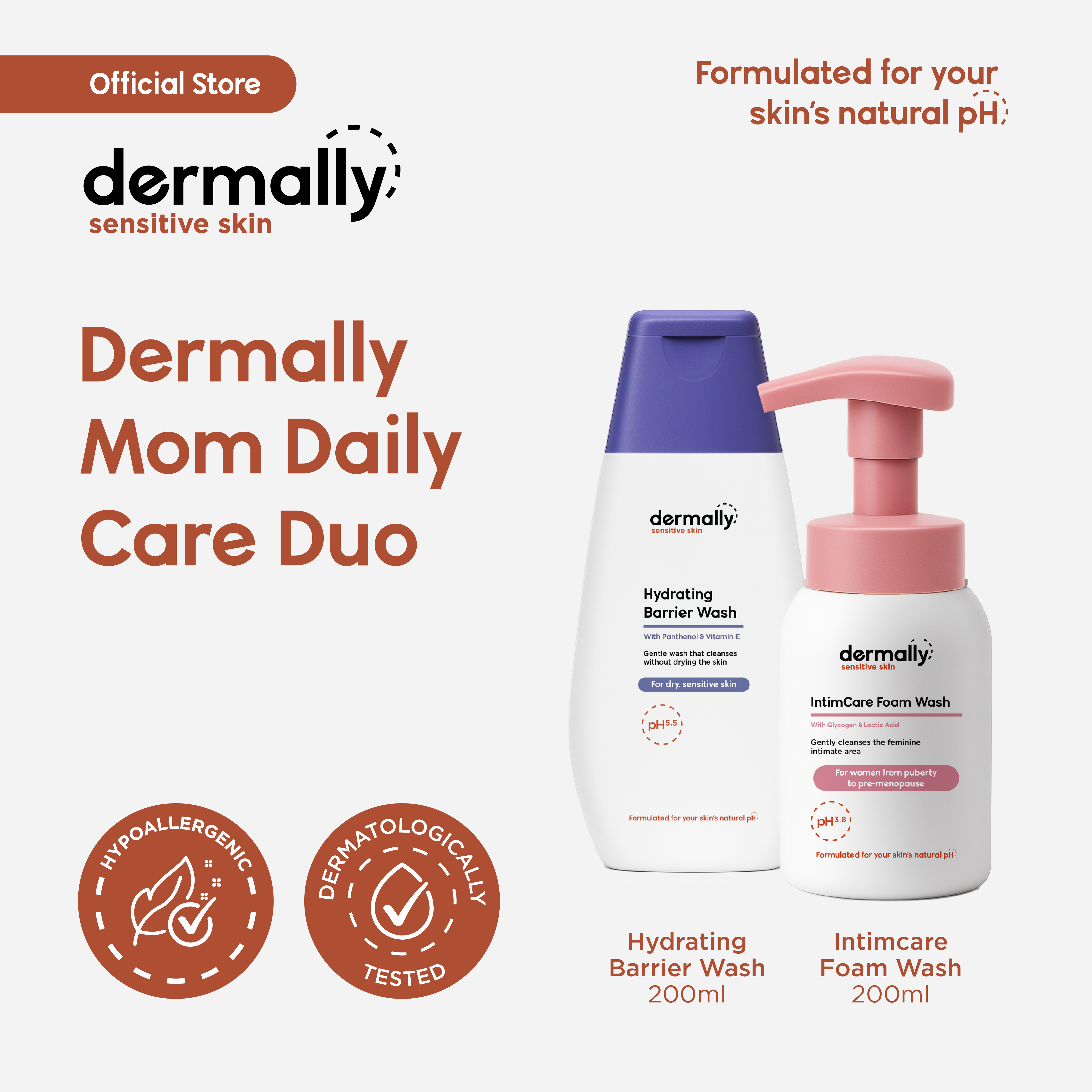 Dermally Mom Daily Care Duo